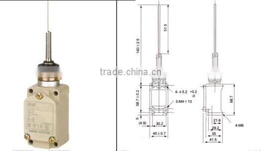 CNGAD Rotary Roller Lever Arm Limit Switch(micro switch,limited switch)( WLNJ-S2)