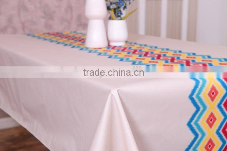 Waterproof Table Cloth, oil cloth fabric
