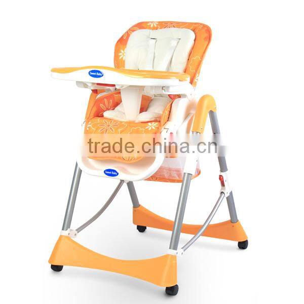 Hot Model kids High Chairs with adjustable footrest and EN14988 certificate