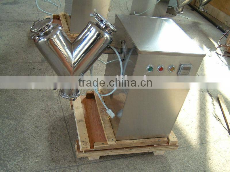 V-5 High efficient V type small powder mixer Dry powder mixing machine,Tablet material mixing machine,12 months warranty o