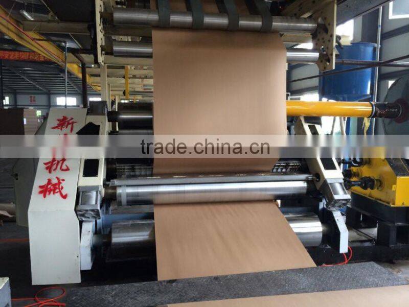 Fingerless Single Facer Corrugated Board Machine/Pneumatic Control Sing