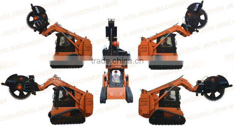 Concrete road trencher machine , cable trencher,tractor trencher(JHK-600)