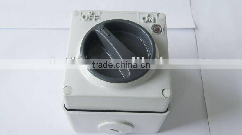 ip rating 66 250/500V 10-63A electrical industrial waterproof led light alarm switch