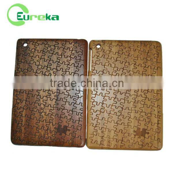 Factory price welcome custom wooden tablet hard case for IPad mini