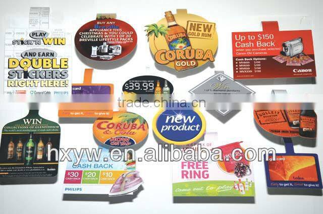 supermarket wobblers and talkers