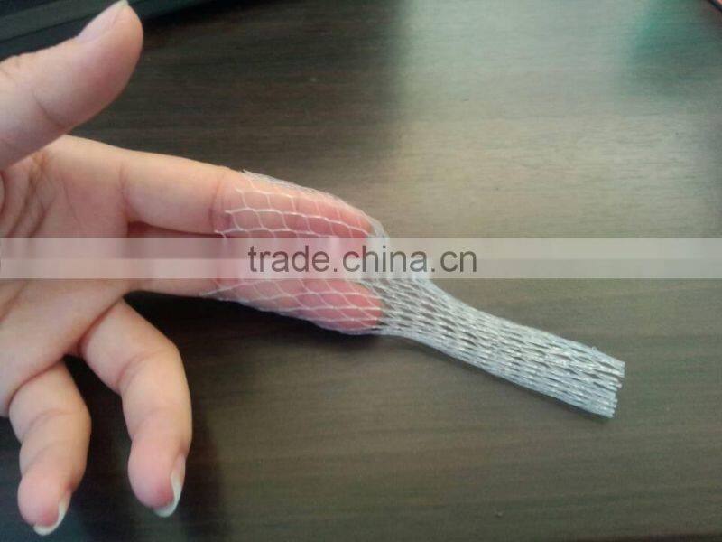 Flexible PE roses protection packaging sleeve netting