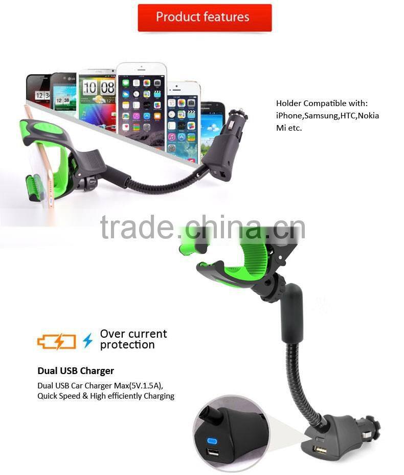 Novelties goods new premium car accessories stuffed animal cell phone(HC05L)