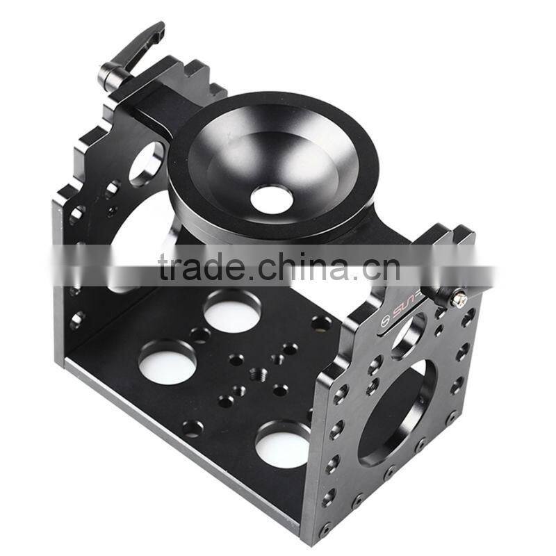 camera accessories dslr cage adapter plat to bowl adaptor for camera tripod fluid head
