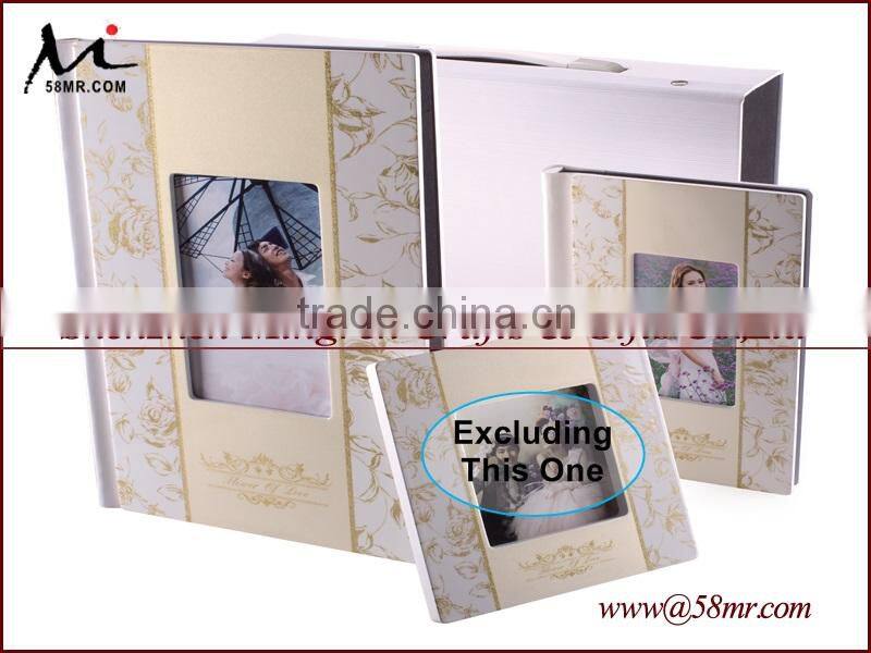 2013 New Digital Wedding Photo Album Cover, Crystal Acrylic Photo Album Cover Design