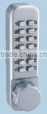combination coded door lock with key 2160