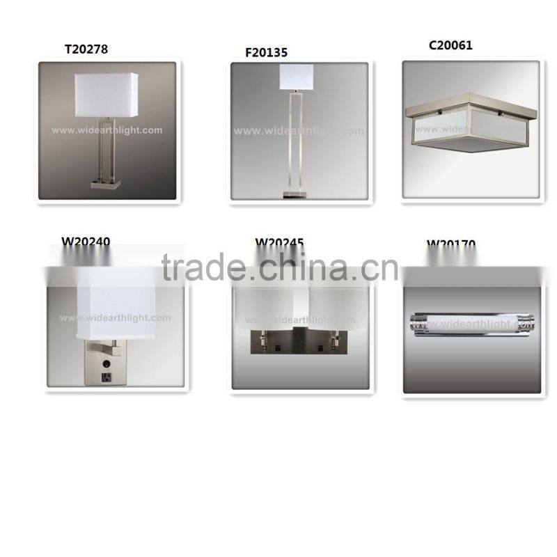 UL Listed USA Best Selling Hotel Light With Electrical Power Outlets And USB Port H30312