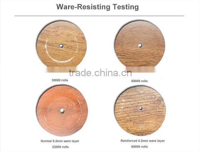 uv coating surface treatment pvc vinyl flooring that looks like carpet