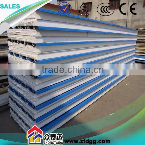 100mm Thickness China Roof EPS Sandwich Panel Price For Used Sandwich Panel Production Line