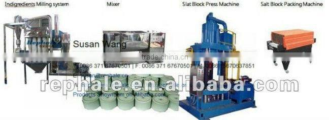 salt licking block making machine