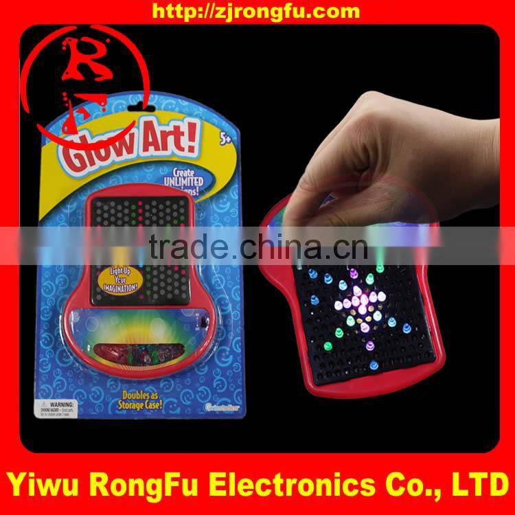 Best seller 2016 glow art toys for children manufacturer