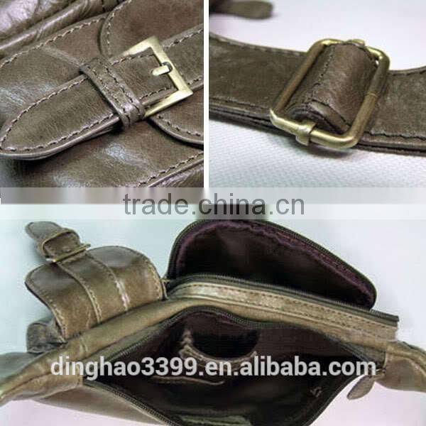 Tool Belts Waist Bags Cowhide Leather Men Fanny Pack
