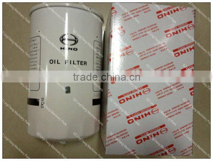 GENUINE HINO 15613-E0120 OIL FILTER USE FOR SK200-8/330-8 with low price