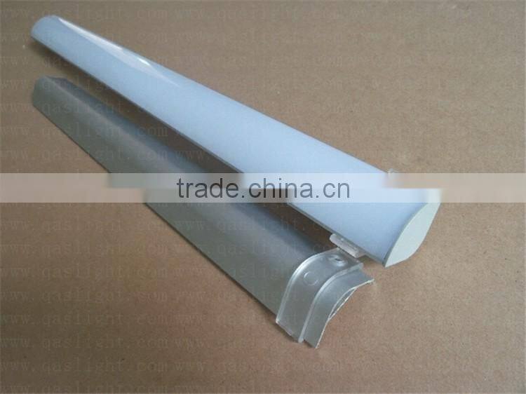 QS-A54 30x30mm Top Quality And Recessed Linear Flanged LED aluminium profile