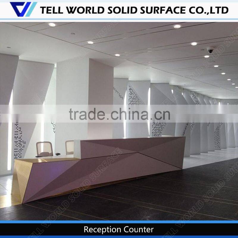 Beautiful stand desk/upmarket reception desk/reception desk pictures