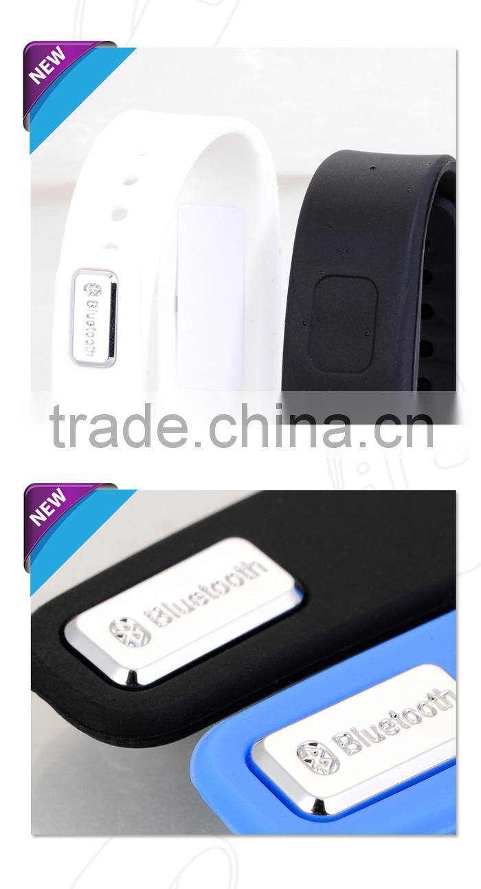 Silicone Vibrating Bluetooth Bracelet for Incoming Phone