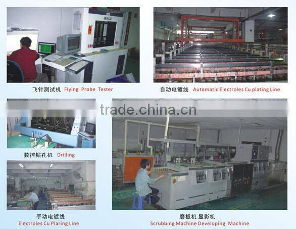 China high quality 1.6mm double sided pcb manufacturer