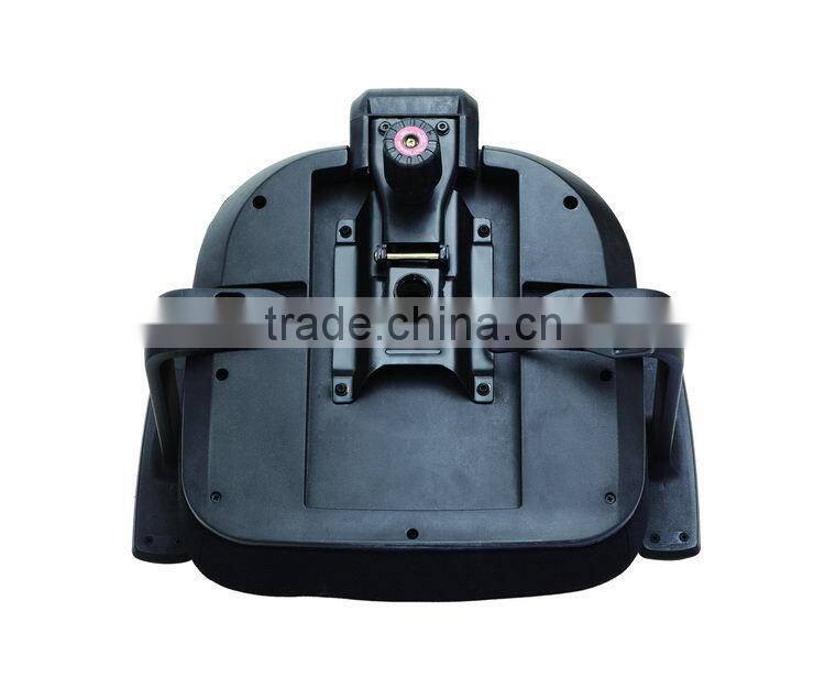 Top level First Choice blue fabric office chair