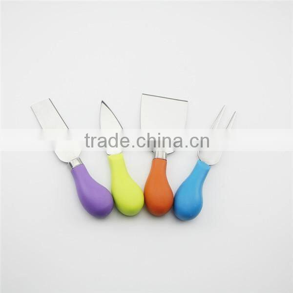 High quality 4 pcs cheese butter knife spreader tools set