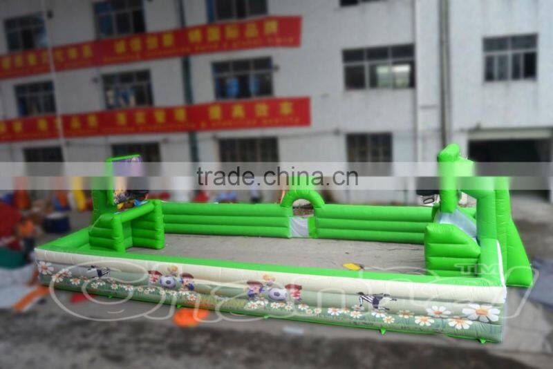 Alibaba wholesale Basketball court/inflatable Bottomless ground/giant inflatable sports games