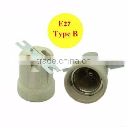 Porcelain Ceramics E27 light bulb lamp socket base holder