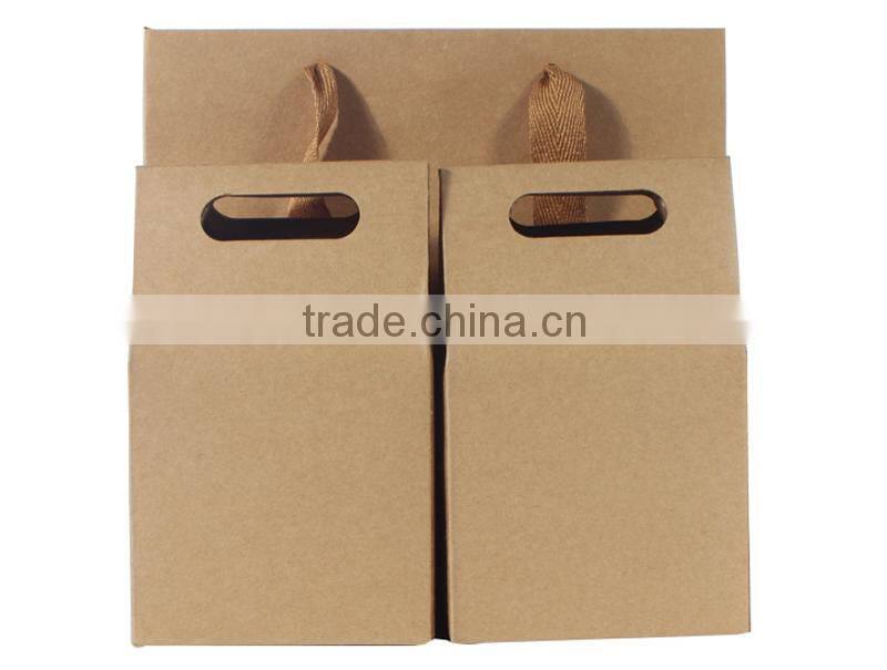 Eco-friendly kraft paper empty tea box for gift