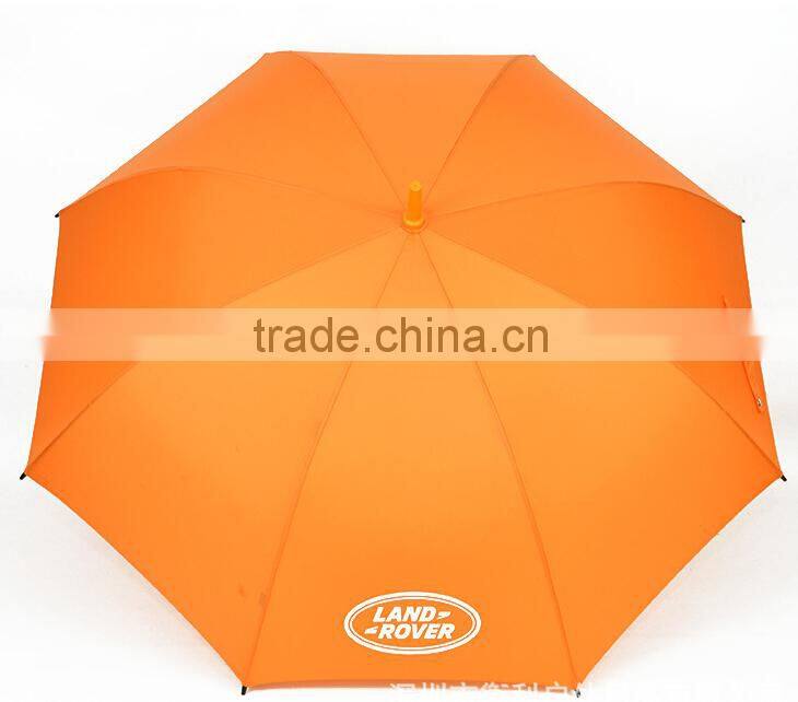 30 inch clubs fiberglass orange golf custom print umbrella