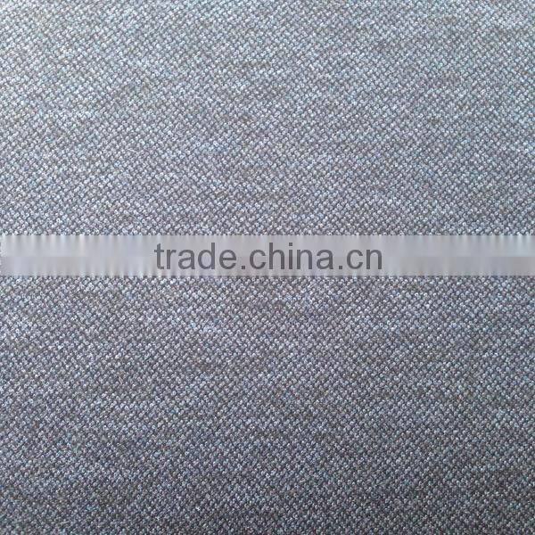 Dyed cotton double sided weft knitted stripe jersey fabric