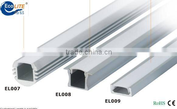 2015 SMD3528 10 MM PCB Milky IP67 extrustion aluminum profile for Kitchen cabinet