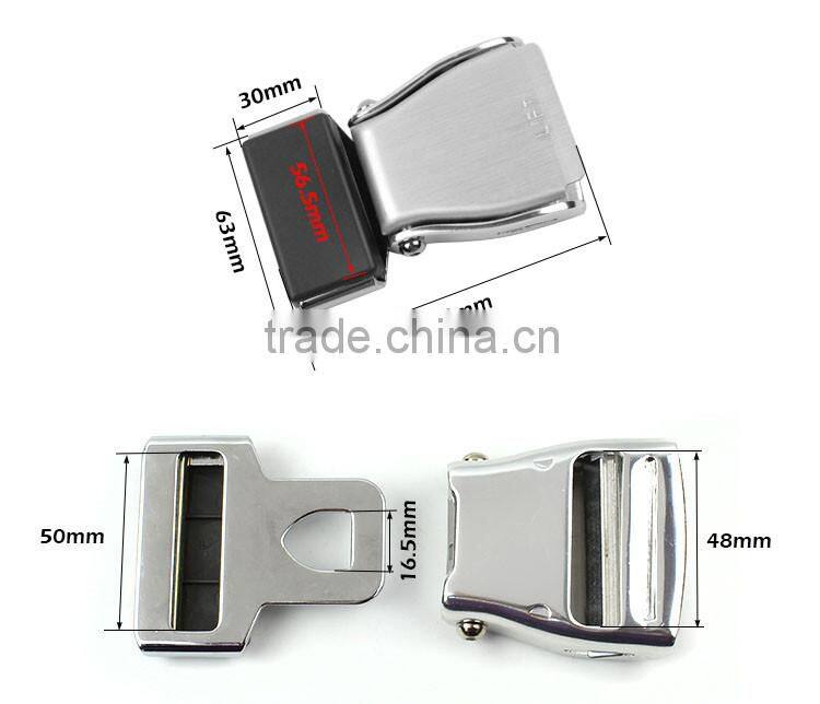 Wholesale OE quality Airplane safety metal buckles for belts