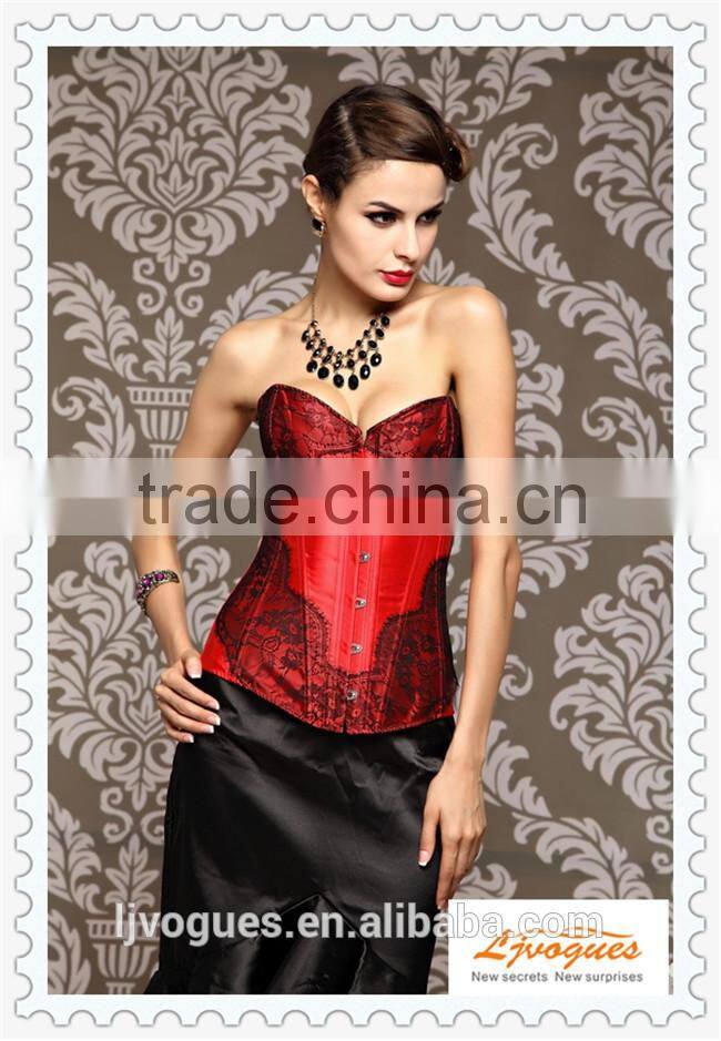 tight body shaper corset, Lady's Sexy Corset (618)