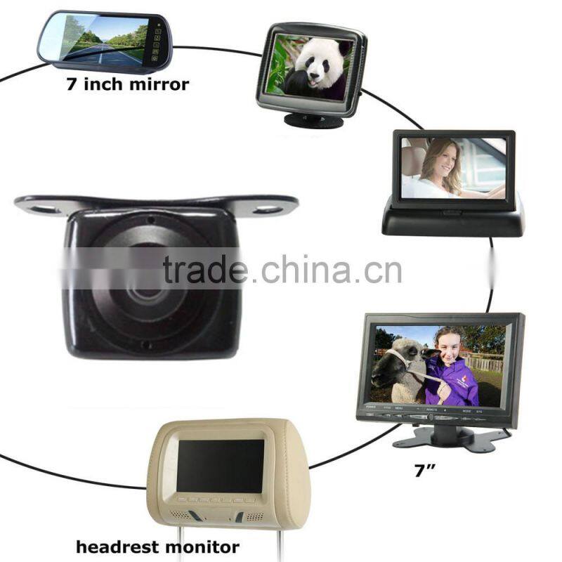 2016 New Arrival High Definition 170 Degree Car Rearview Reverse wireless backup Parking Camera