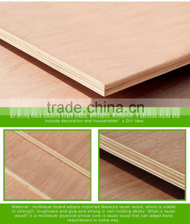 High Density Acrylic Veneer Solid Wood Rigid Multilayer Board