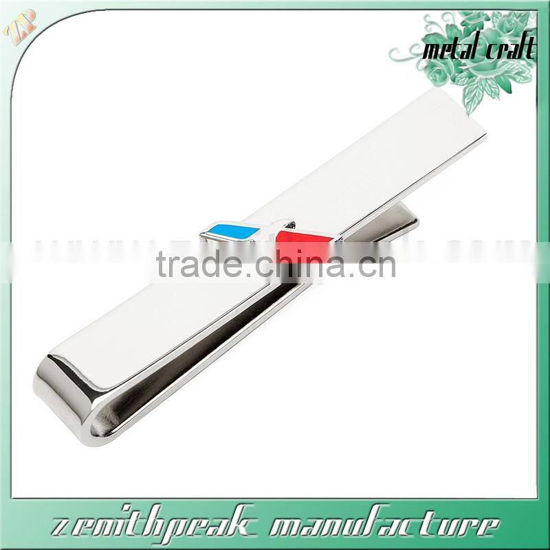 Enamel star metal tie clip