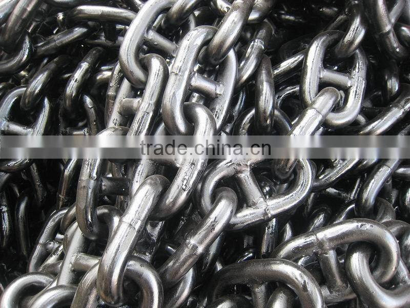 Hot Sale Black Coated Alloy Link Chain for manufacturer