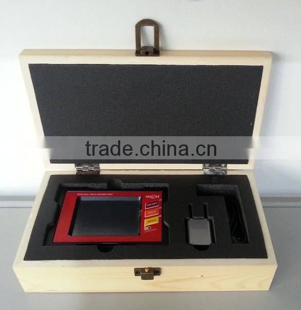 DMI820 Dual axis Calibration Of Inclinometer Bevel Box Inclinometer With Touch Screen Design, deg/mm Dual Units Switch Funciton