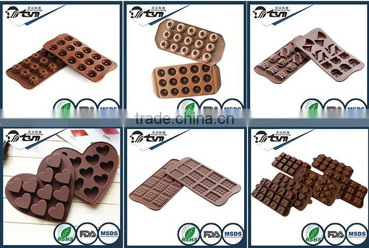 China Factory Price BPA Free Different Shape Silicone Baking Molds