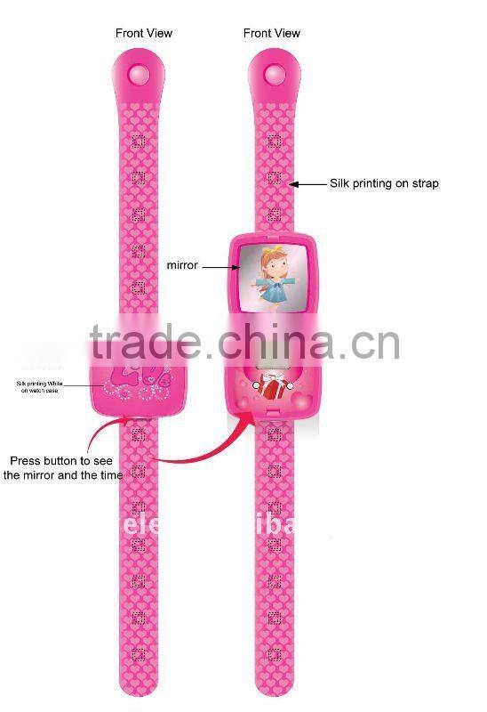 Fashion Watches With Silk Printing