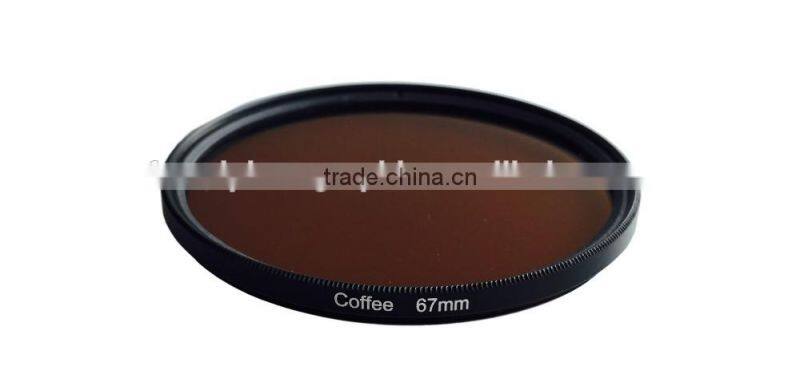 High-Precision Universal Aluminium Colorful Camera Filter For Video DSLR