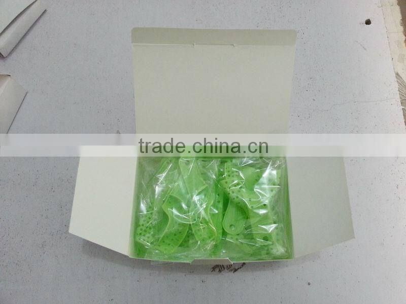 autoclavable dental plastic impression trays,dental supply
