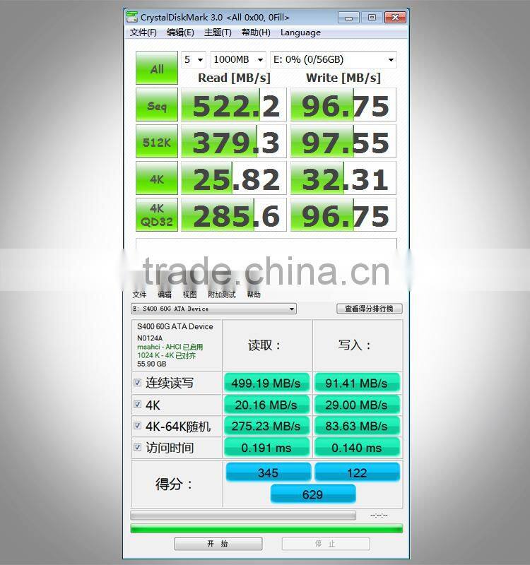 High quality 2.5 sata3 60g ssd ssd drive ssd hard drive for computer