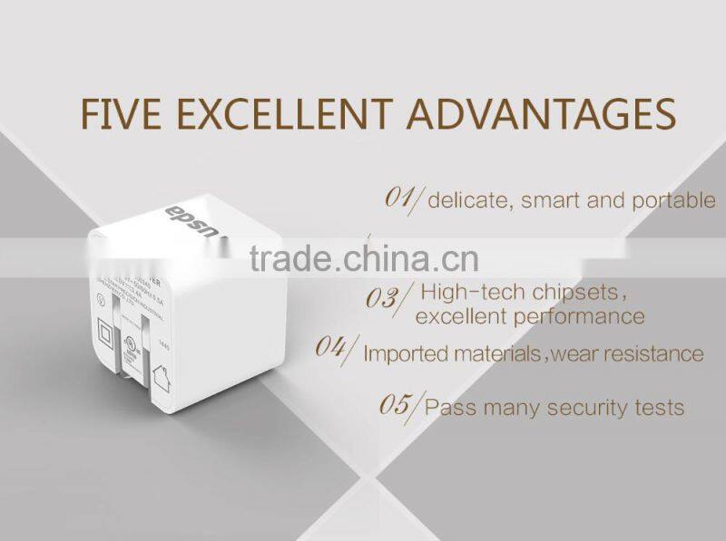 2016 Power adapter rapid Charge for iphone 5v bulk desktop usb charger