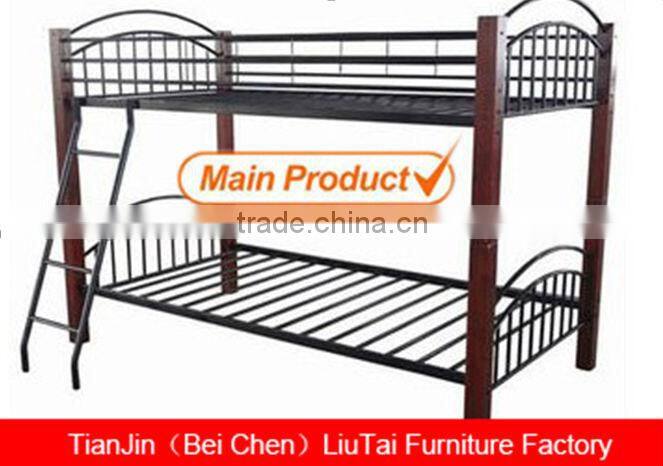 classic design wooden bed/wooden double decker bed