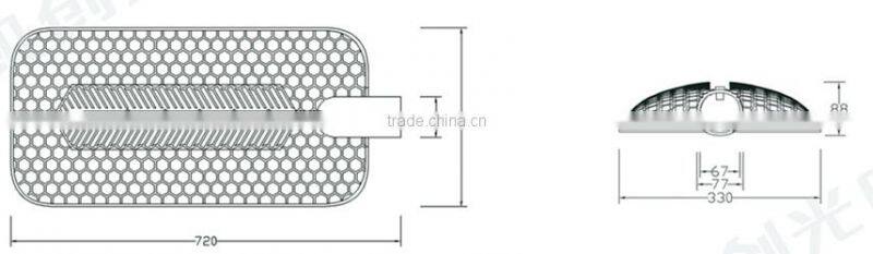 IP66 UL CE Rohs Kaich 120w150w 180W Street LED Light with Meanwell Driver