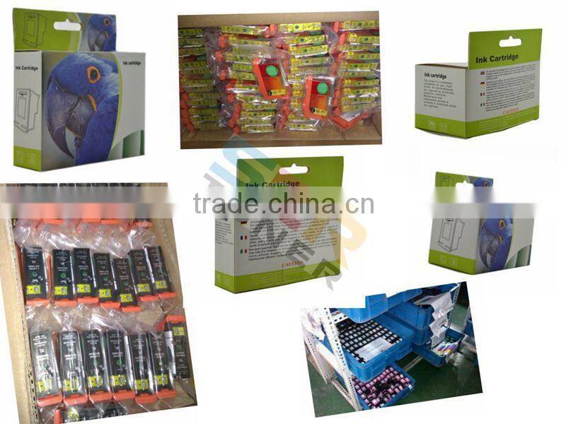 New version ink visible ! remanufactured ink cartridge for hp 301xl color