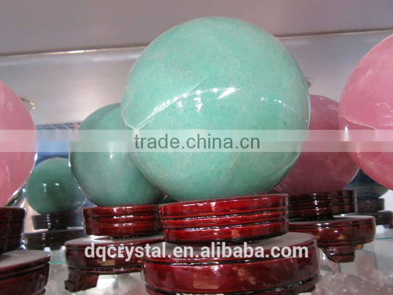 New arrival factory supply natural semi precious stone green aventurine ball